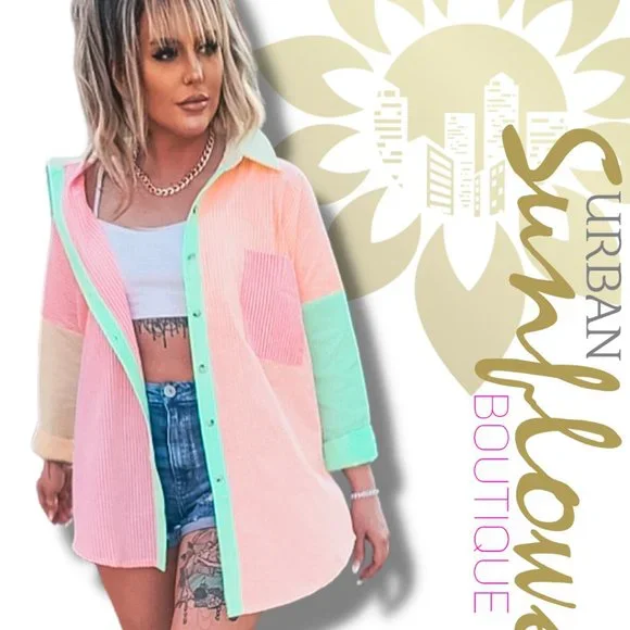 Sand, Sun & Fun Button Up - Picture 2 of 11